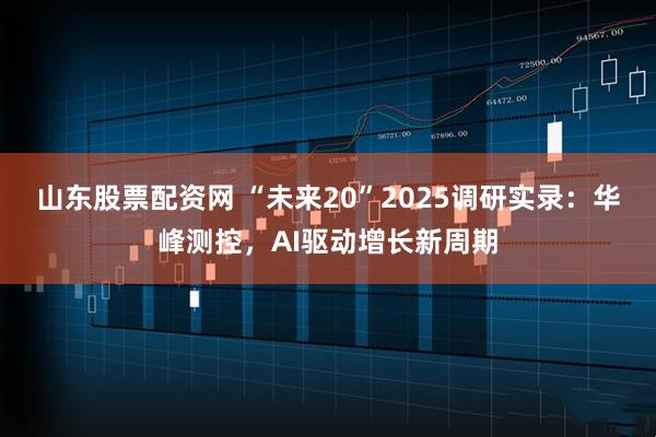 山东股票配资网 “未来20”2025调研实录：华峰测控，AI驱动增长新周期
