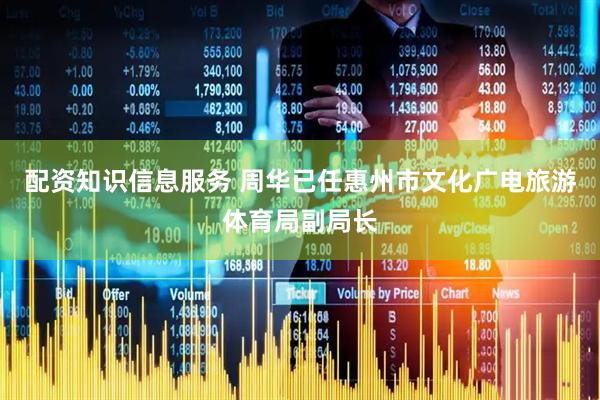 配资知识信息服务 周华已任惠州市文化广电旅游体育局副局长